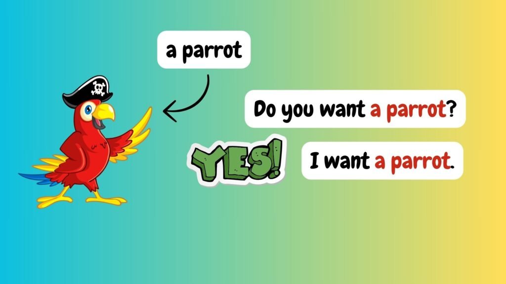 Do you want a parrot?