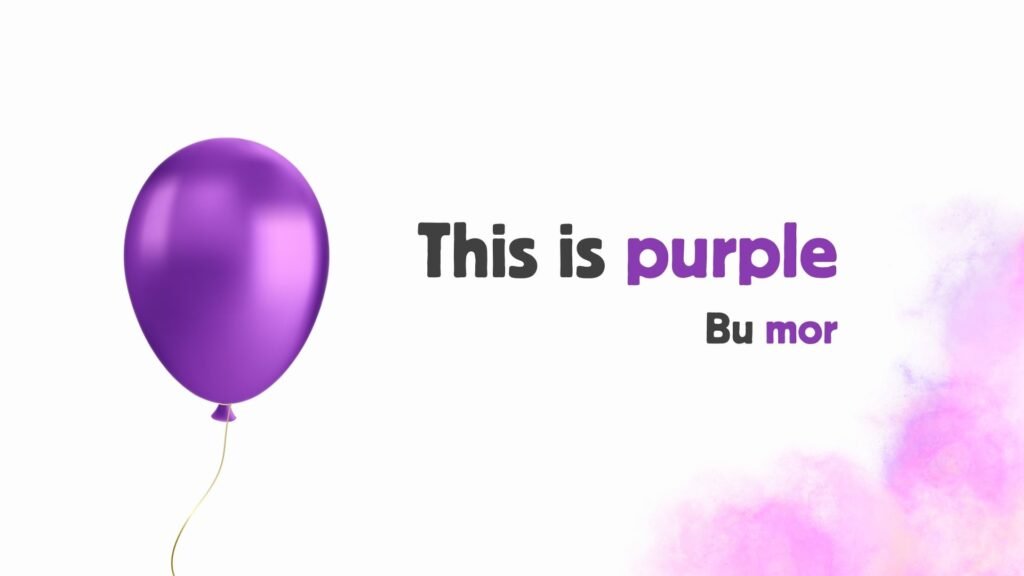 This is purple