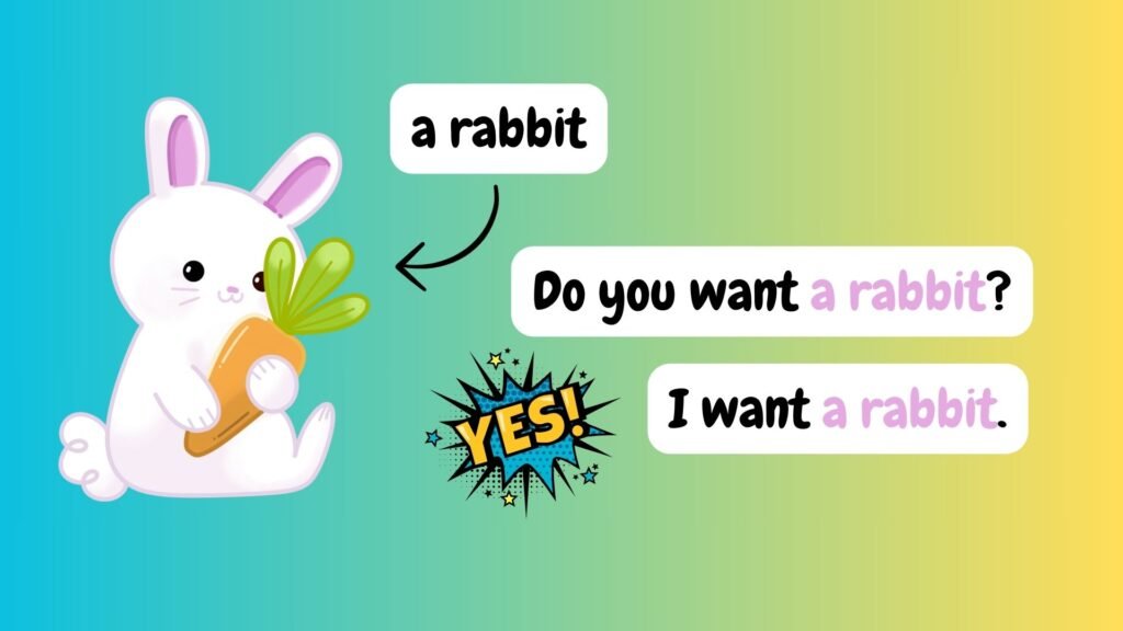 Do you want a rabbit?